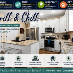 Branson Cove - Grill & Chill Lodge - 3 BD