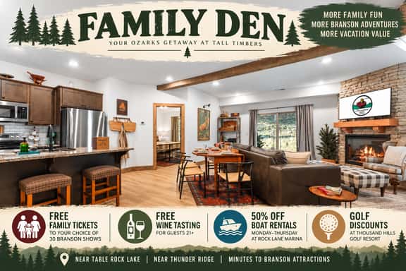 Tall Timbers - The Family Den - 2 BD - Image 1